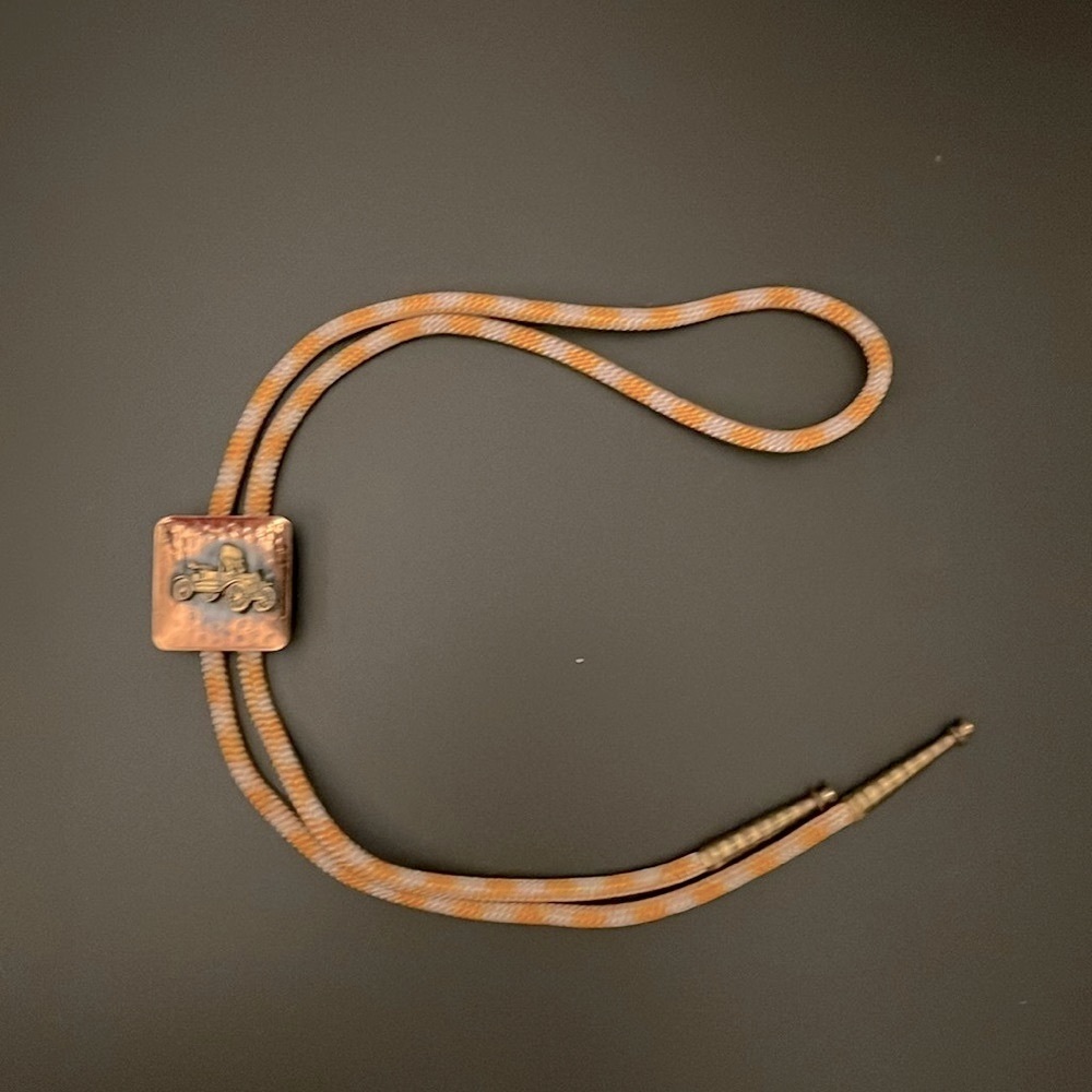 NEW VINTAGE COPPER BOLO/LARIAT